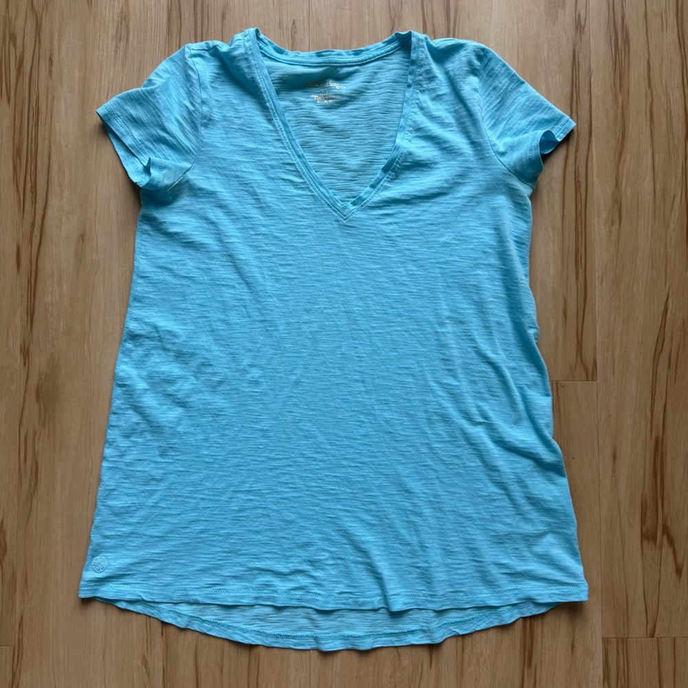 Lilly Pulitzer Pima Cotton Etta V Neck Tee